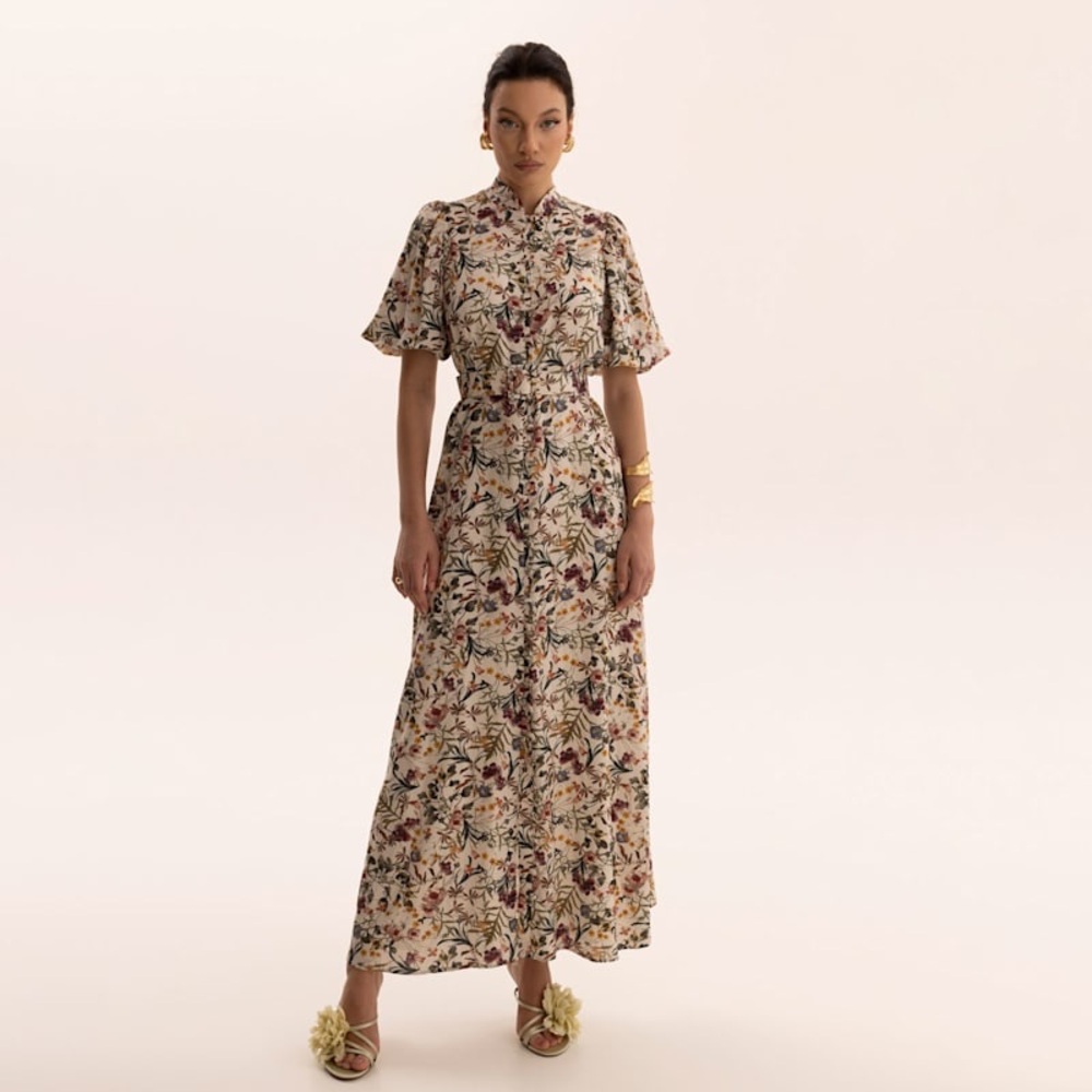 MOOS STUDIO VERDANT MAXI DRESS SIZE EU 40